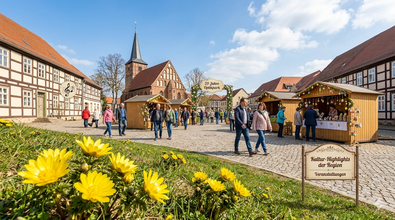 Kultur-Highlights der Region Brandenburg: Von Ostertraditionen bis zu musikalischen Meisterwerken 2026
