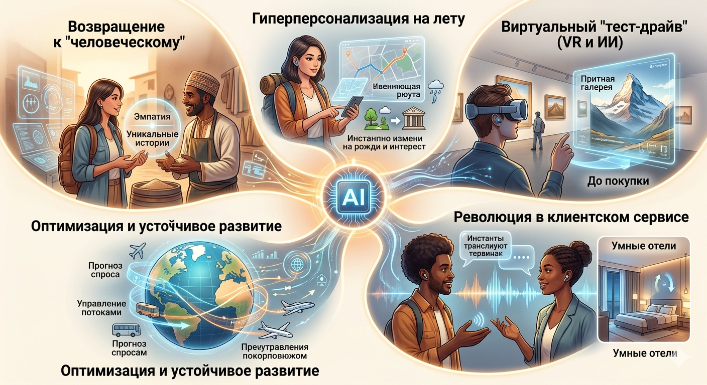 Туризм и искусственный интеллект (ИИ): что нас ждёт